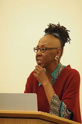 et billede af Michelle Parkerson