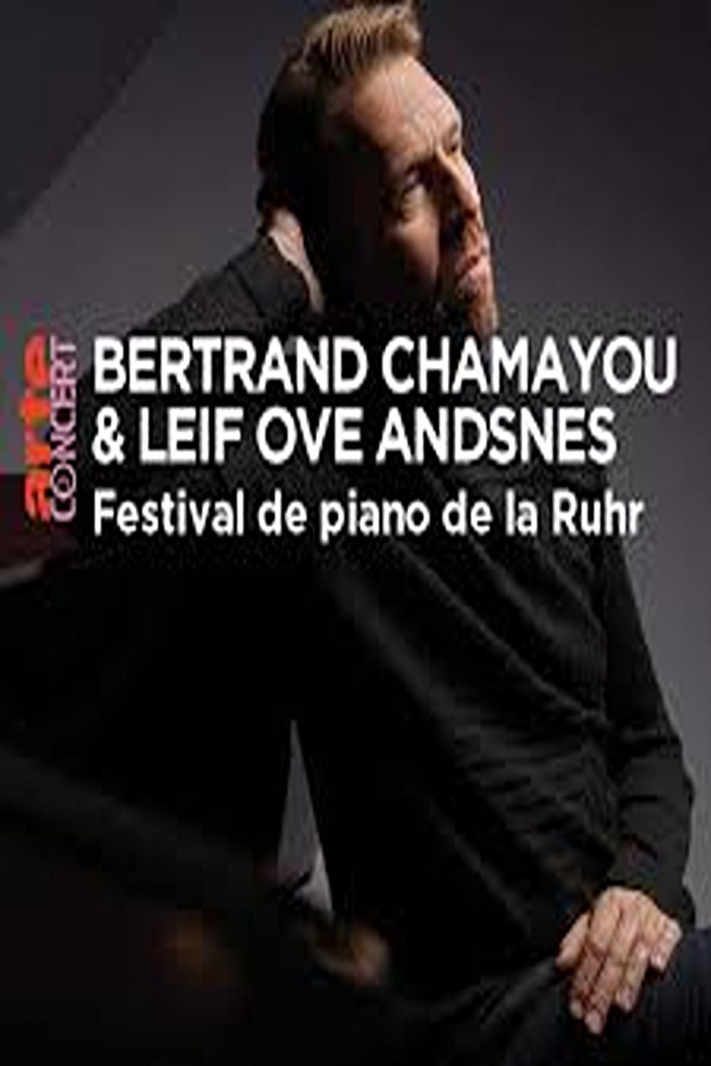 Plakat, der markedsfører Bertrand Chamayou & Leif Ove Andsnes @ Klavier-Festival Ruhr 2024