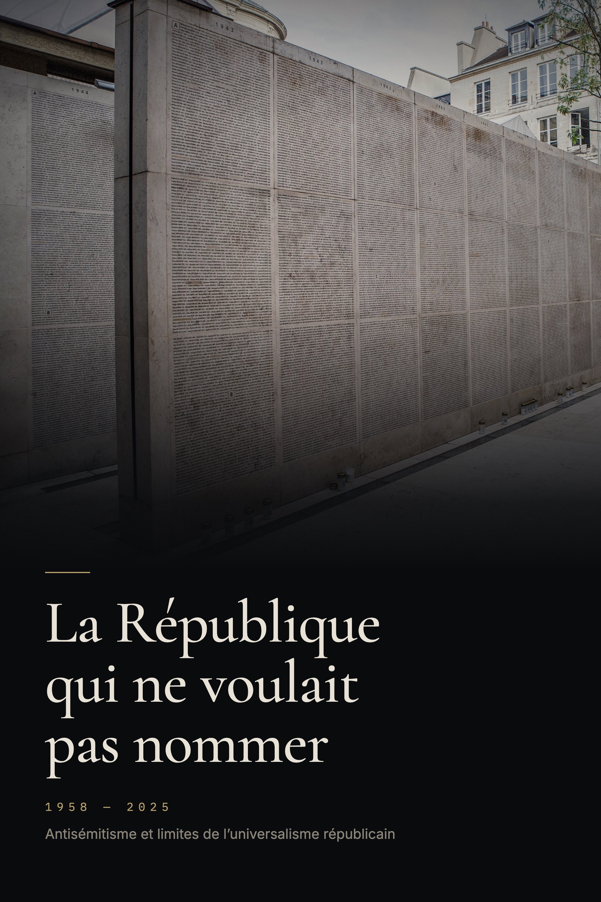 La République qui ne voulait pas nommer