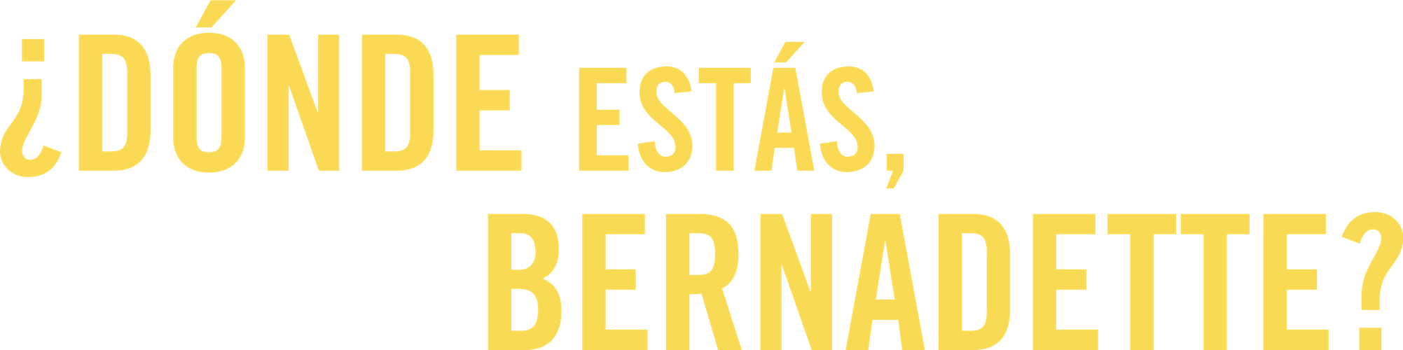 Where'd You Go, Bernadette