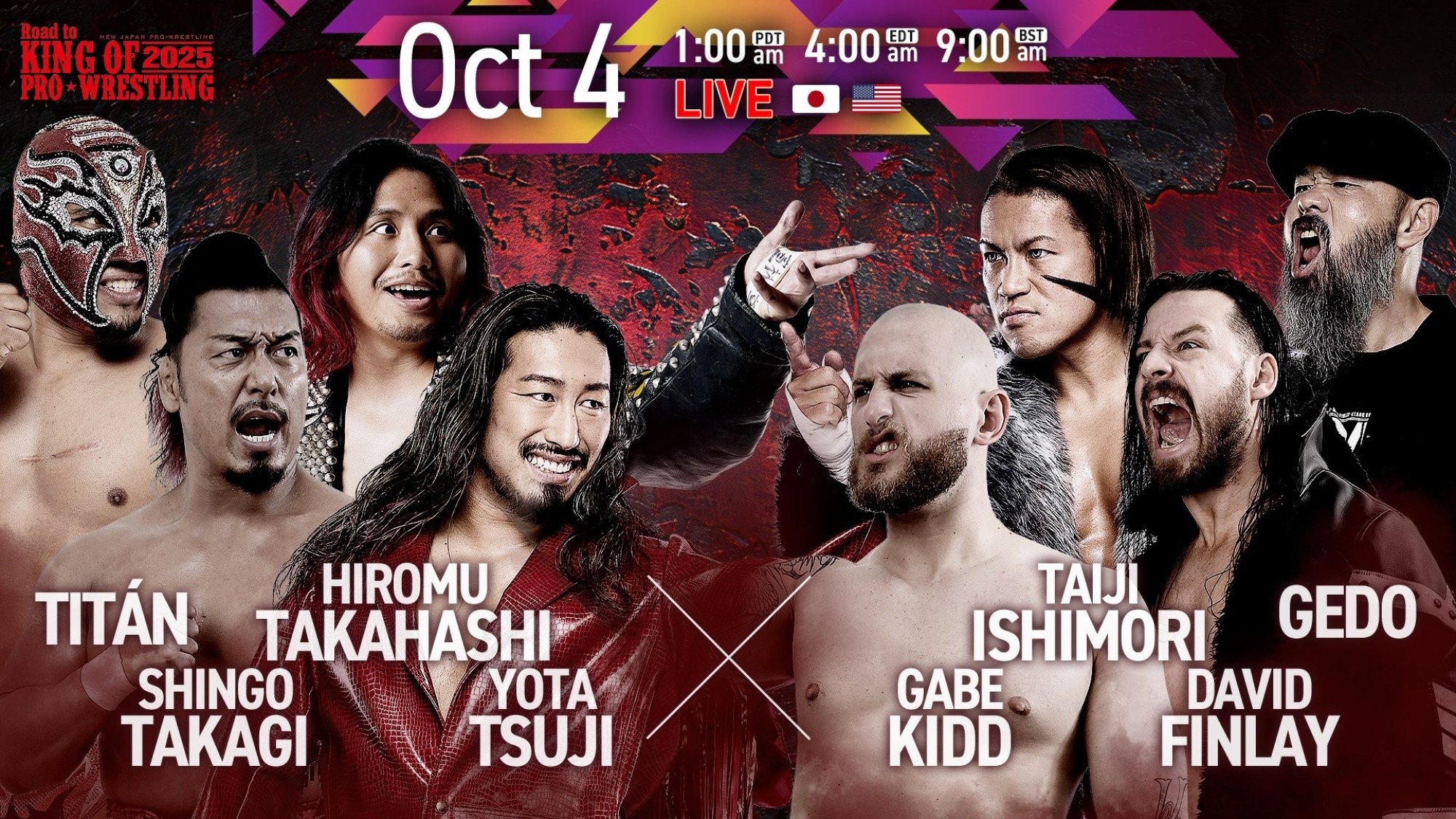 NJPW Road to King of Pro-Wrestling 2025 - Day 1