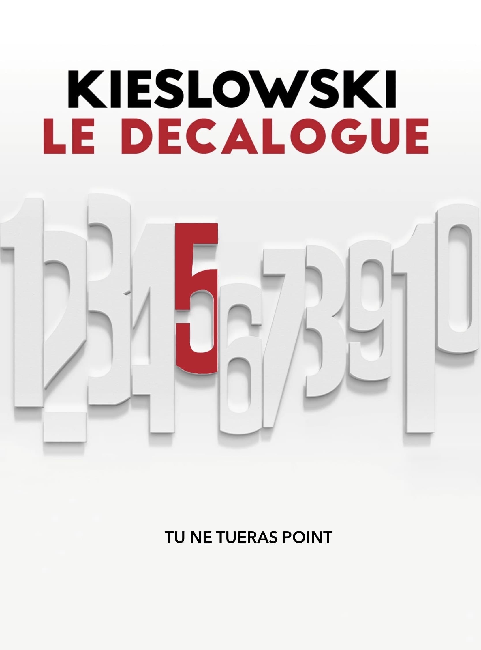 Affiche du film Le Décalogue 5 : Tu ne tueras point 123