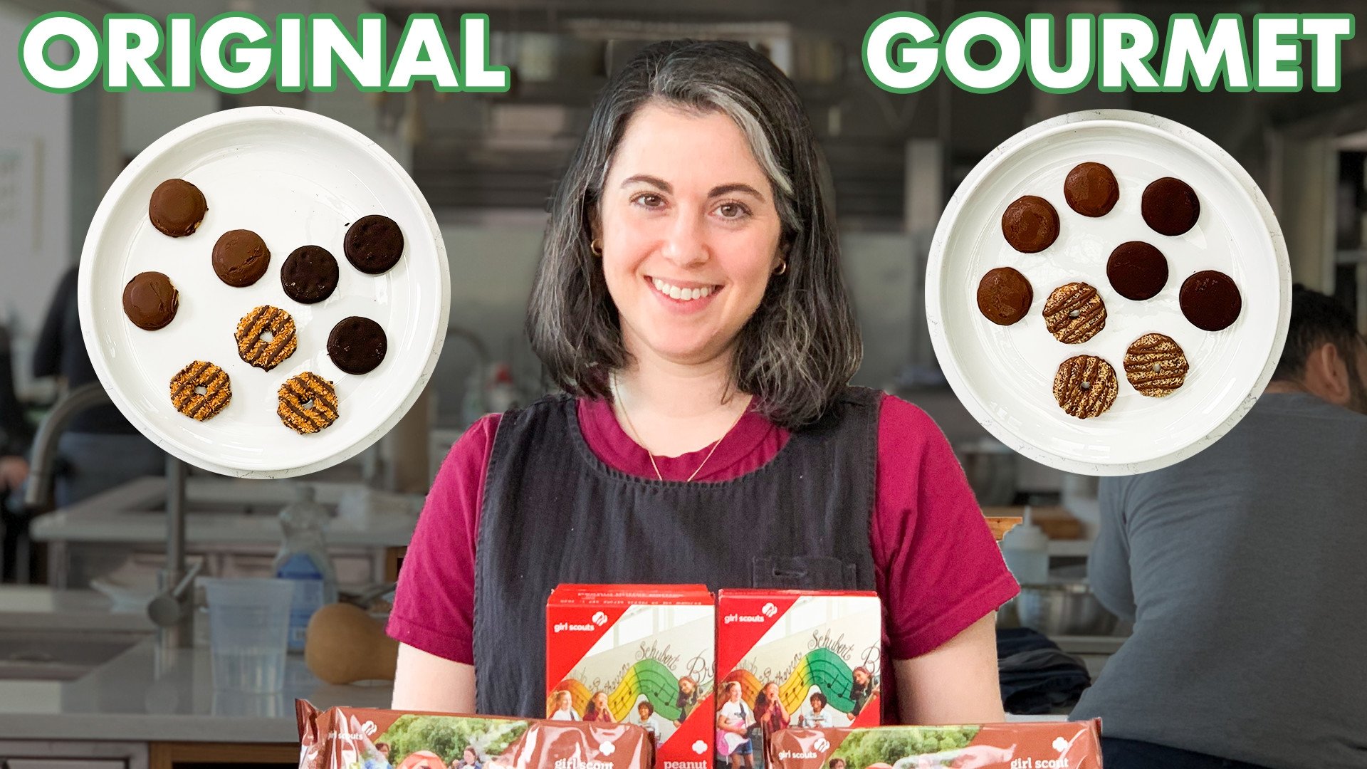 Thumbnail for Pastry Chef Attempts to Make Gourmet Girl Scout Cookies Season 1 Episode 39