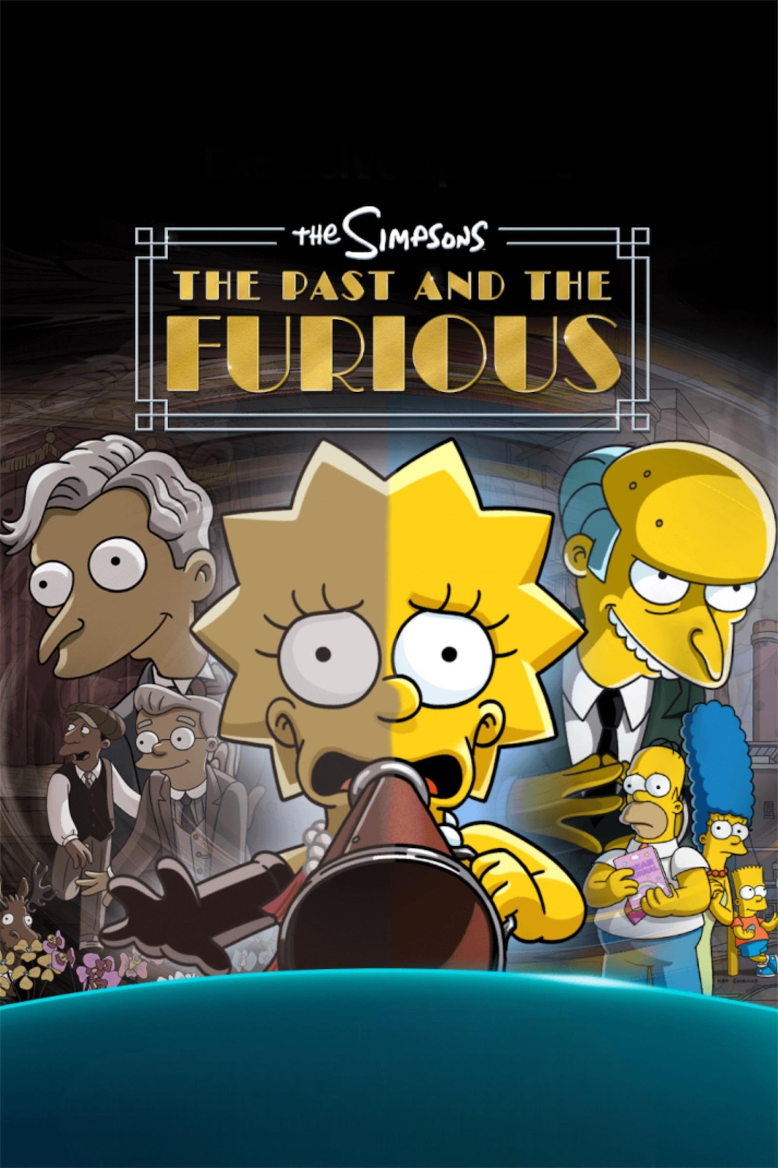 Les Simpson : Past & Furious (2025) Logo