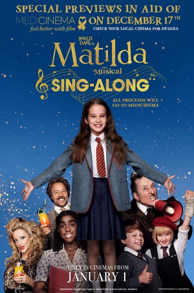 Roald Dahl's Matilda the Musical Movie poster
