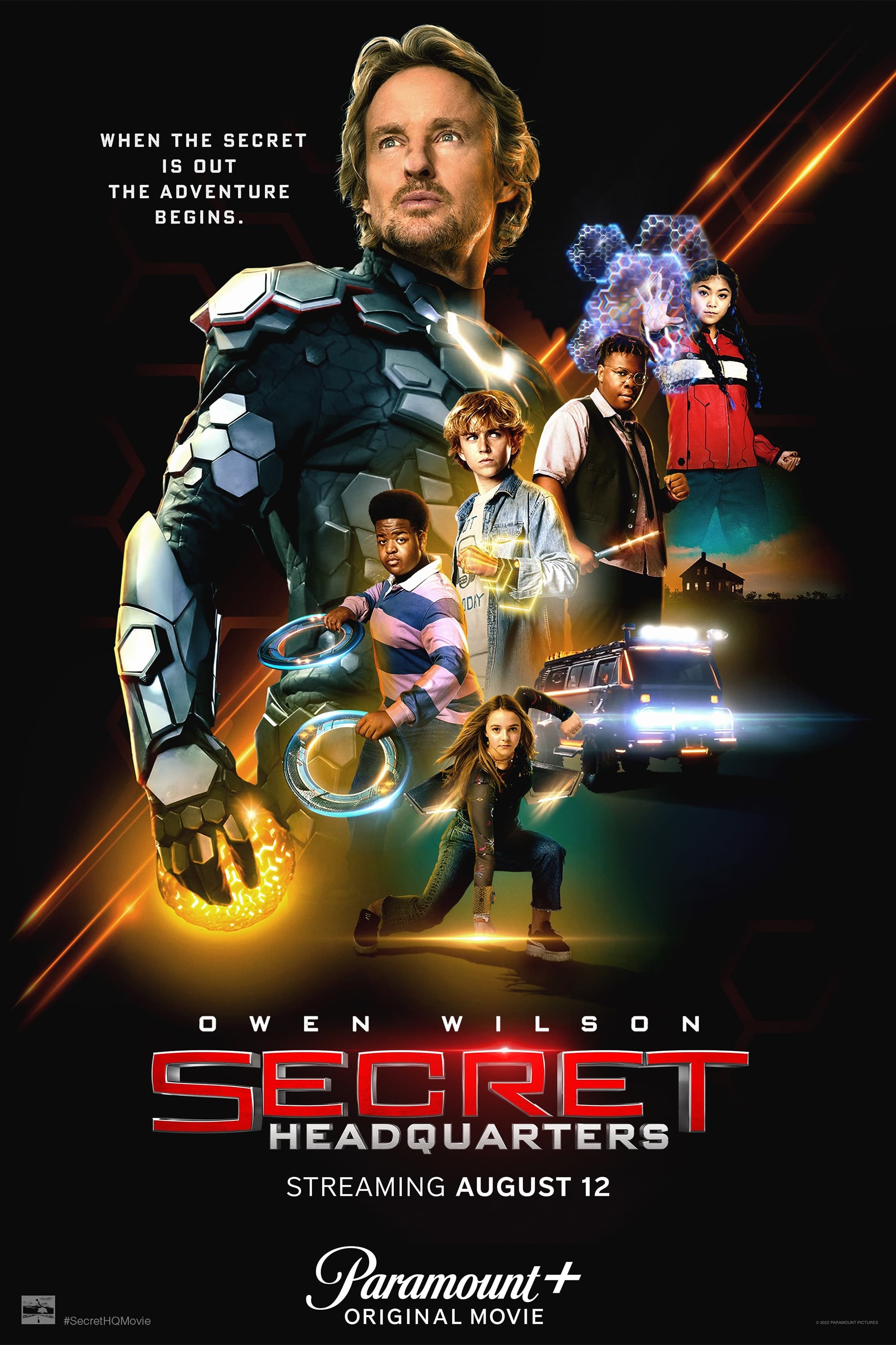 Poster and image movie Secret Headquarters