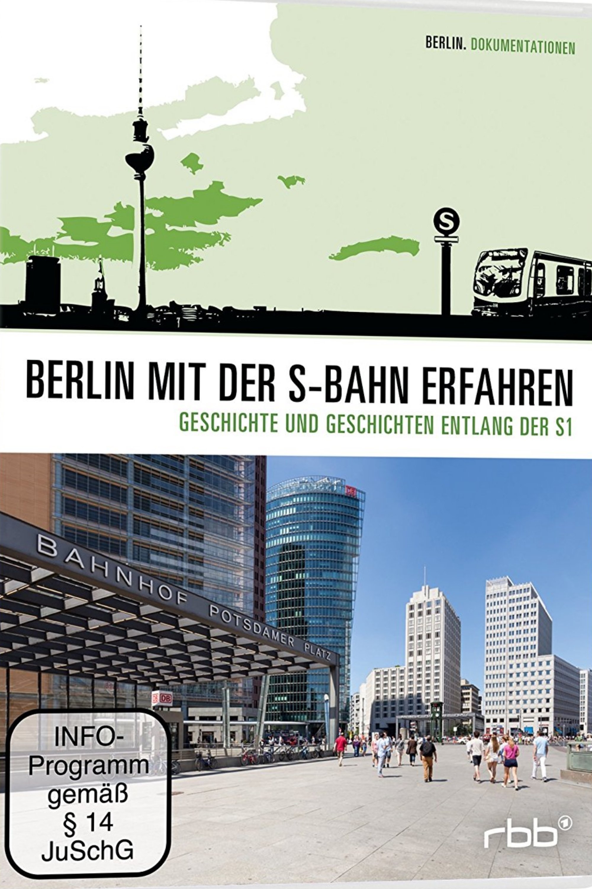Berlin mit der S-Bahn erfahren Poster