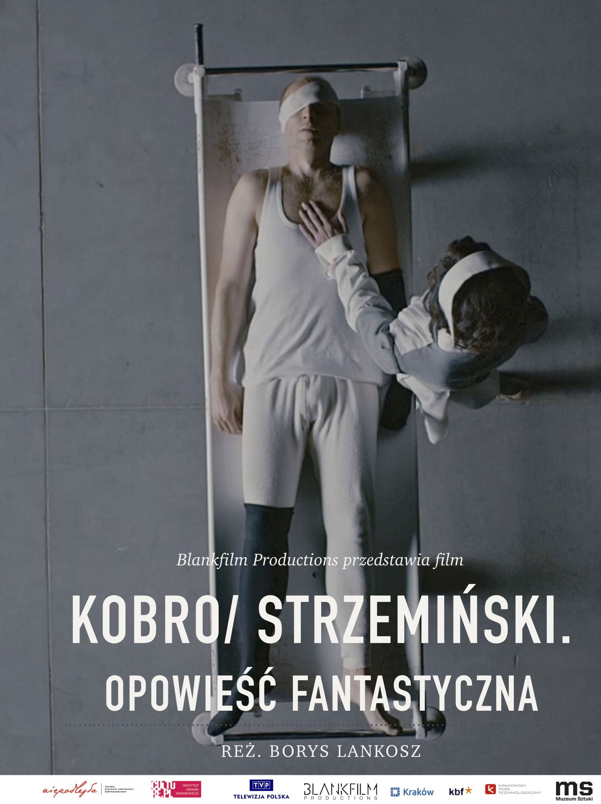 Plakat, der markedsfører Kobro / Strzemiński. Opowieść fantastyczna