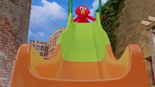 Sesame Street - Season 54 Episode 31 : Elmo Goes Down the Big Slide