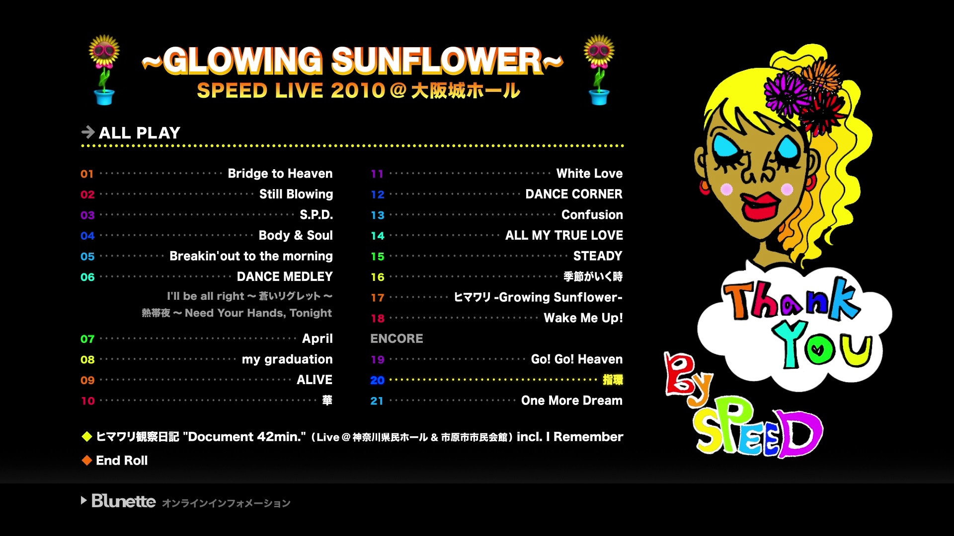 GLOWING SUNFLOWER SPEED LIVE