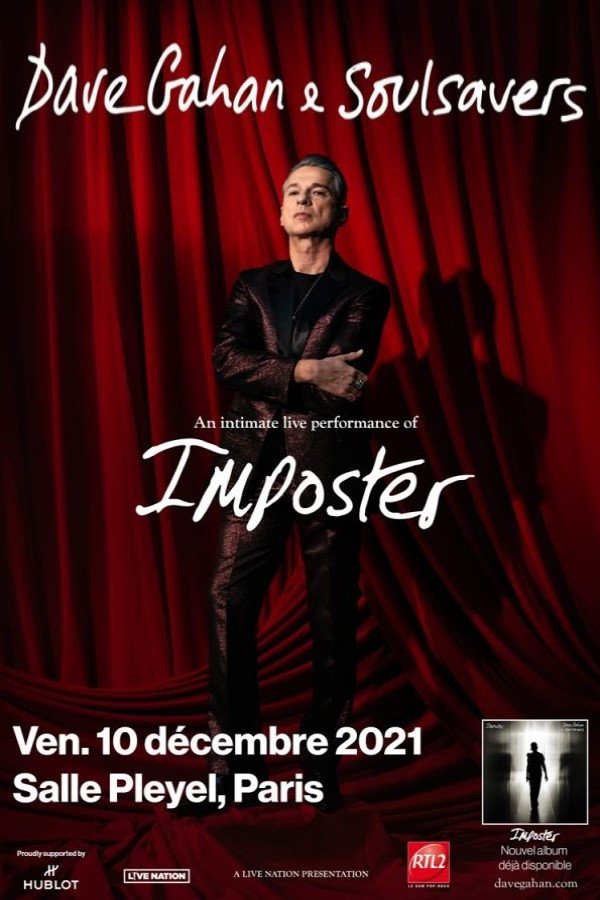 Dave Gahan & Soulsavers : Salle Pleyel, Paris