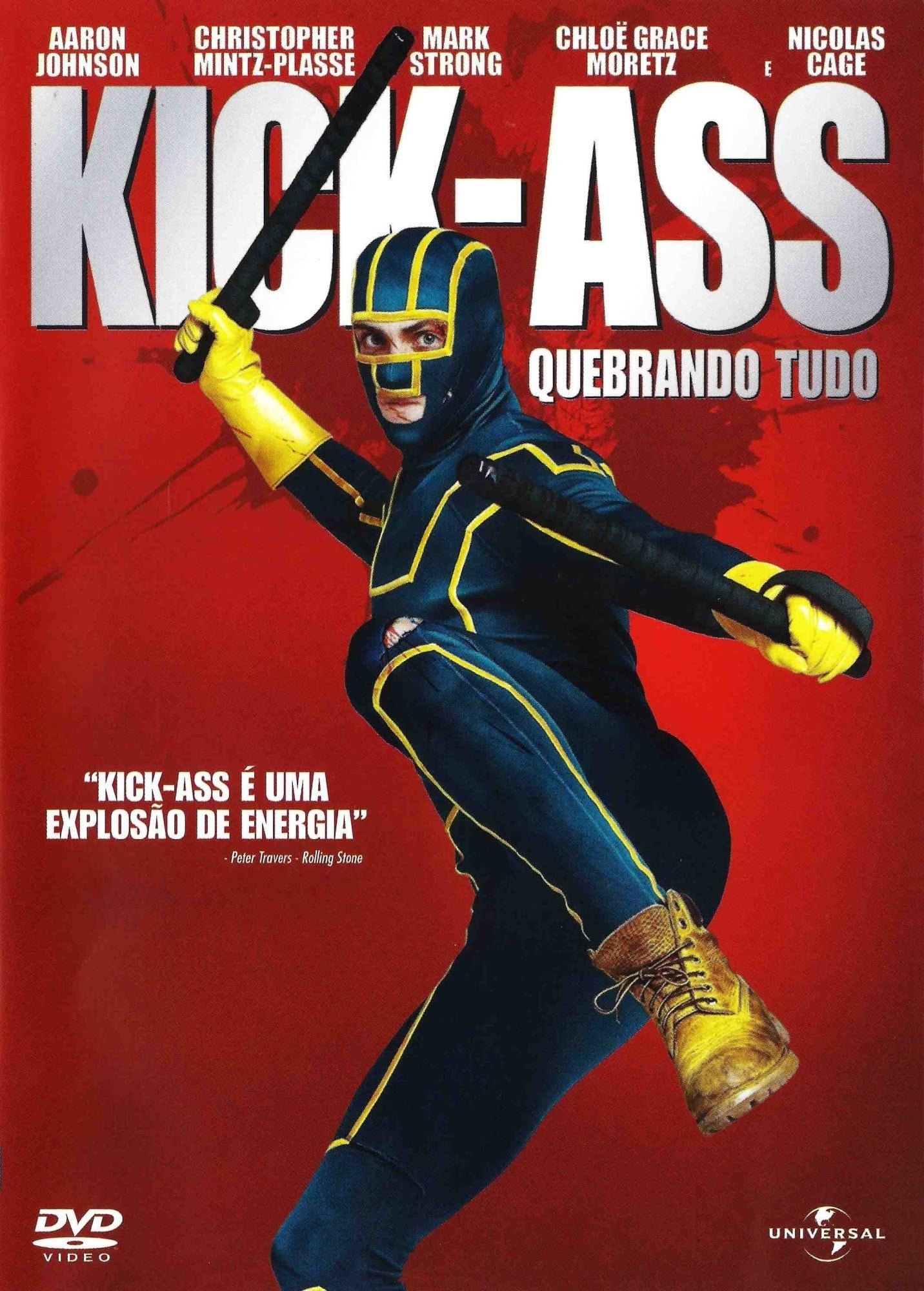 capa Kick-Ass: Quebrando Tudo
