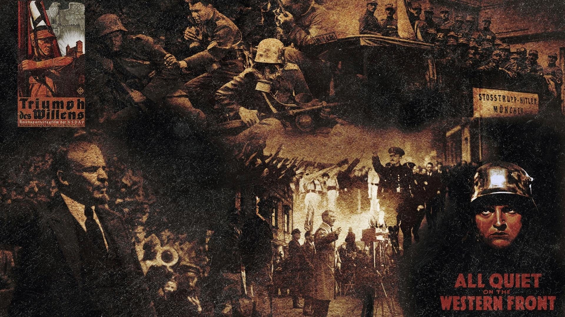 WWII & Cinema backdrop