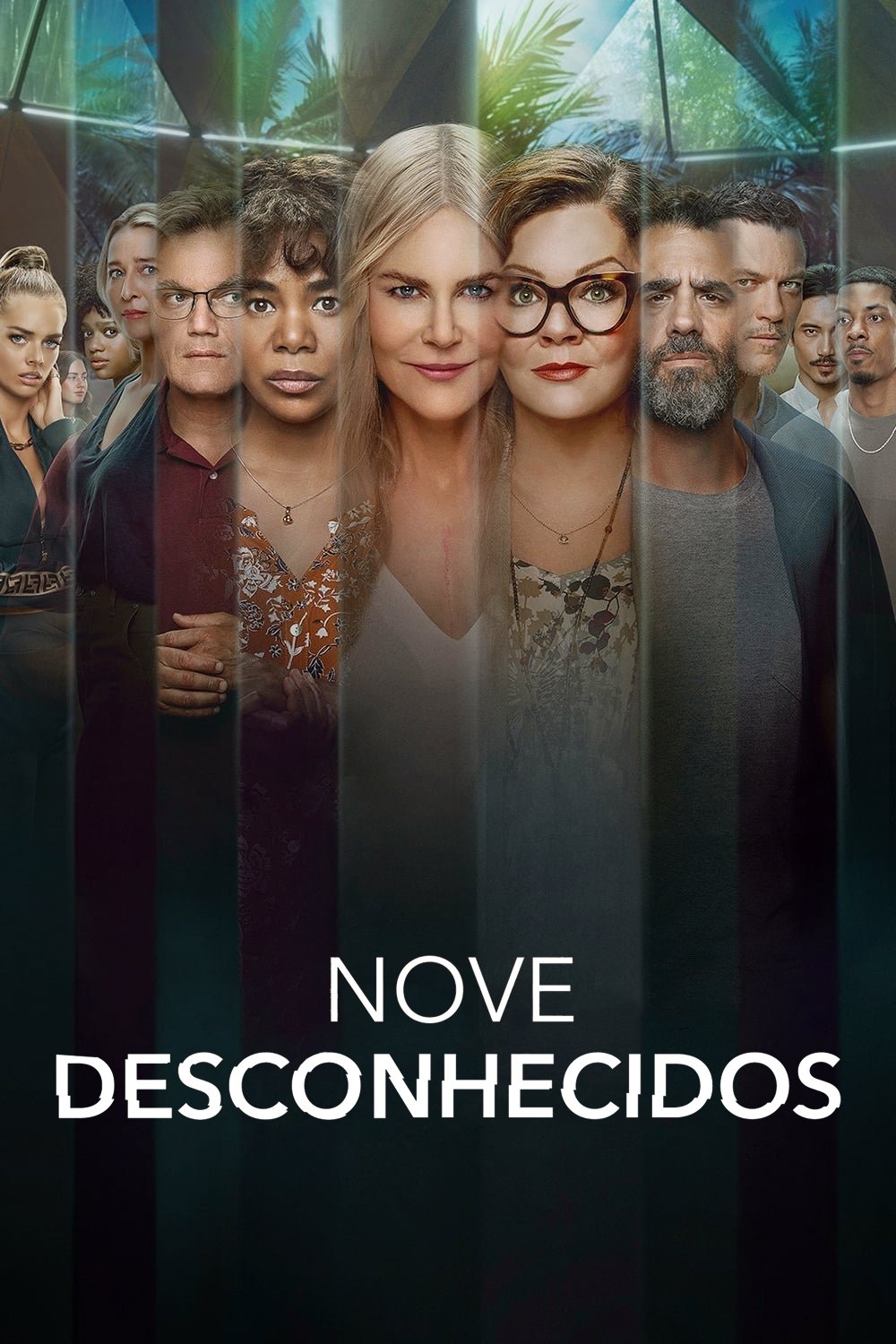 Capa da série Nove Desconhecidos
