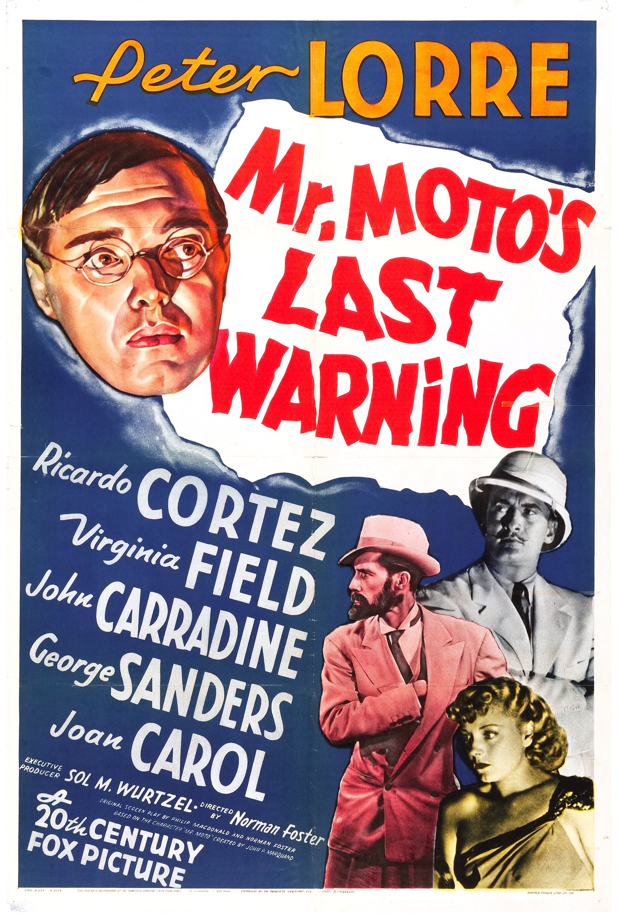 Mr. Moto's Last Warning