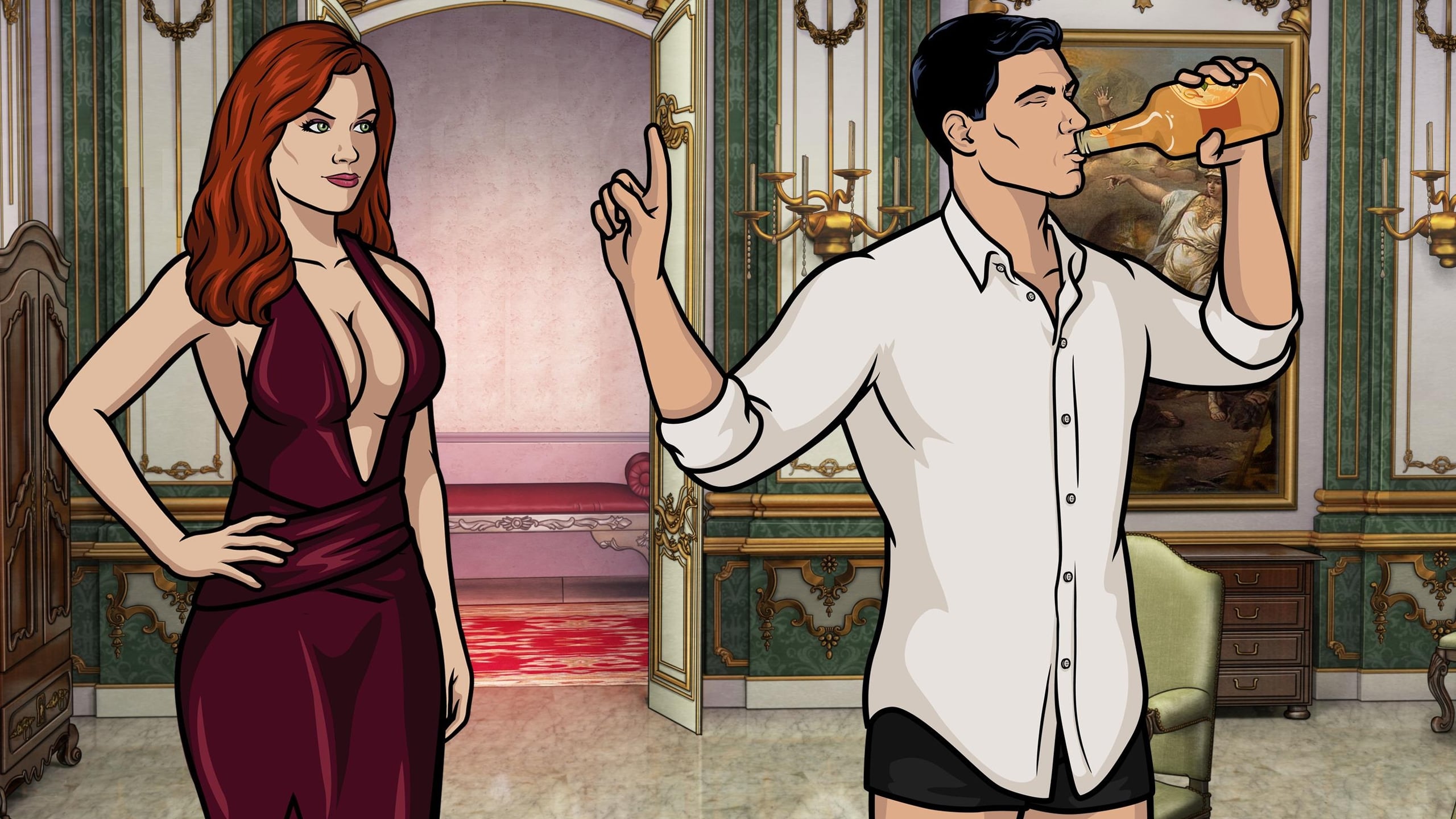 Watch Archer - Vice Episode 10 : Palace Intrigue: Part 1 HD free TV Show St...