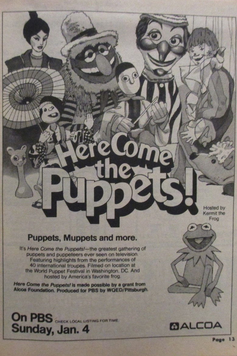 Poster for Here Come the Puppets!