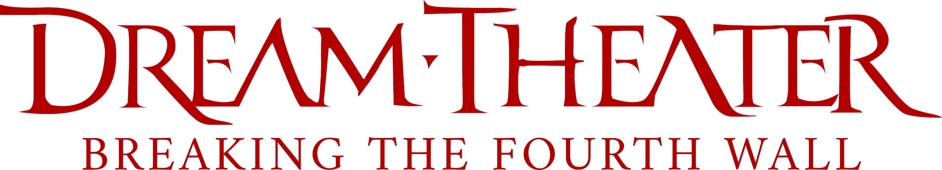 Dream Theater: Breaking The Fourth Wall Logo