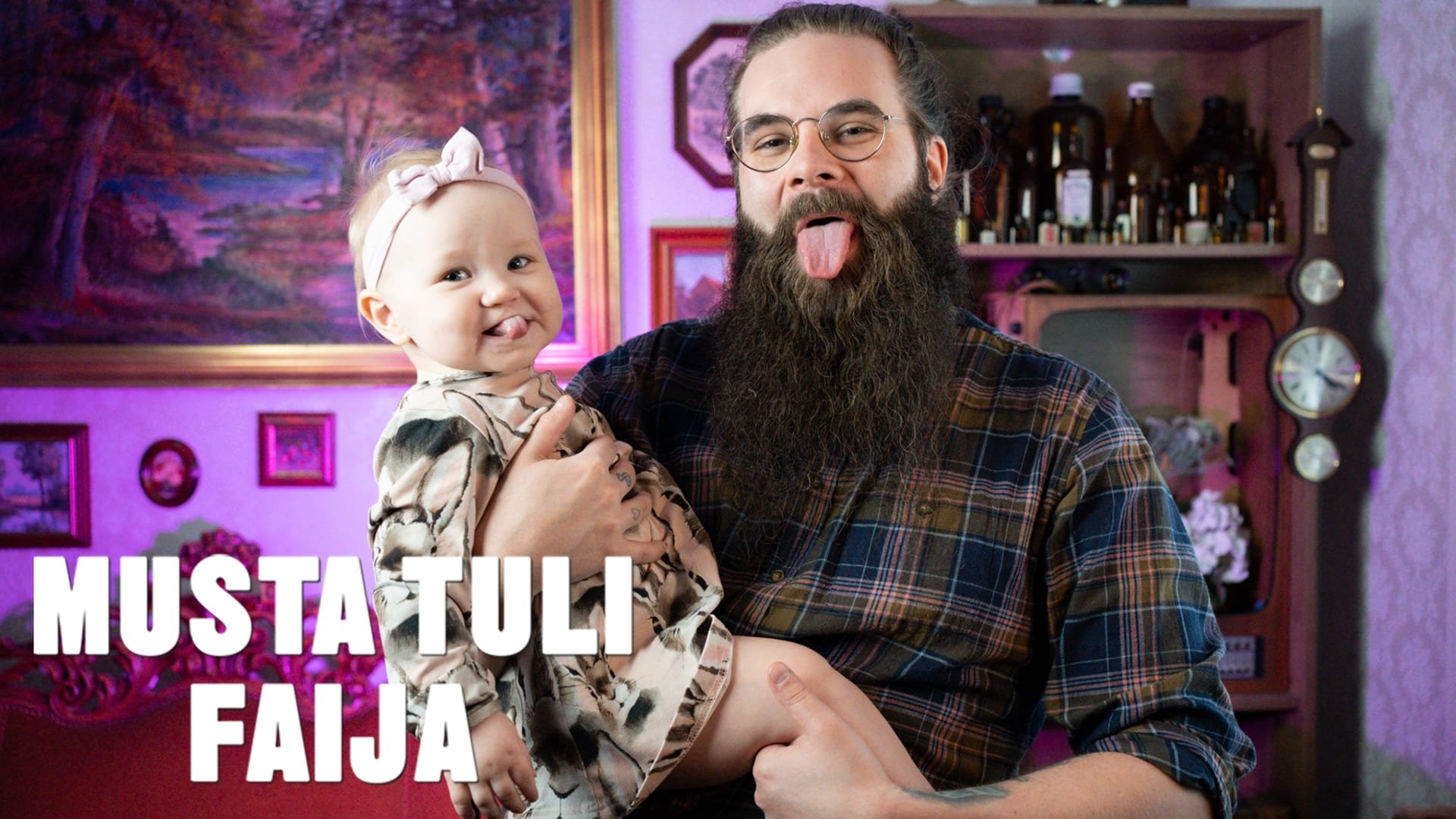 Musta tuli faija backdrop