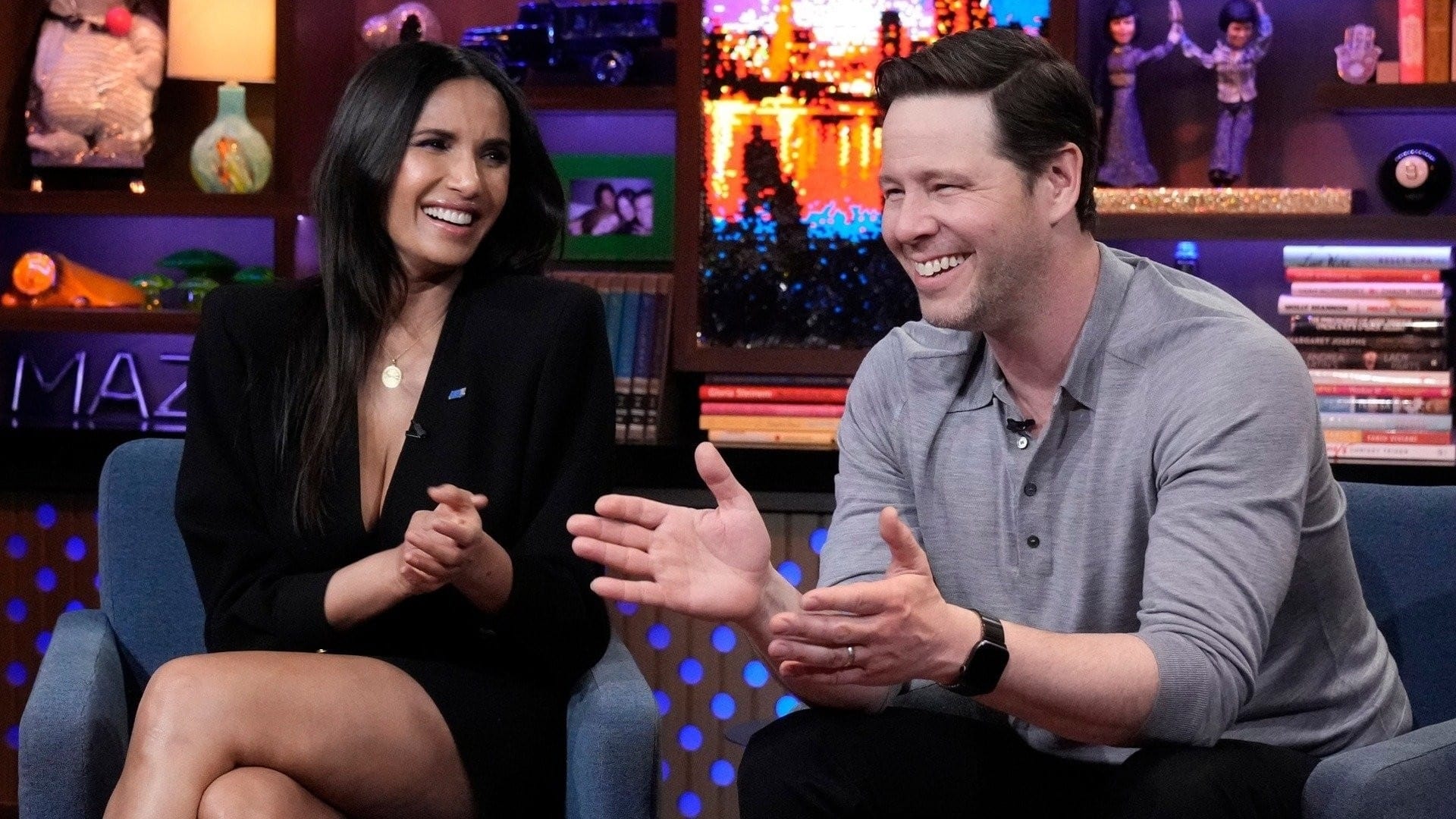 Watch What Happens Live with Andy Cohen Season 20 :Episode 47  Ike Barinholtz and Padma Lakshmi