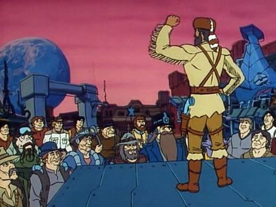 BraveStarr - Terrible nuit de Tex