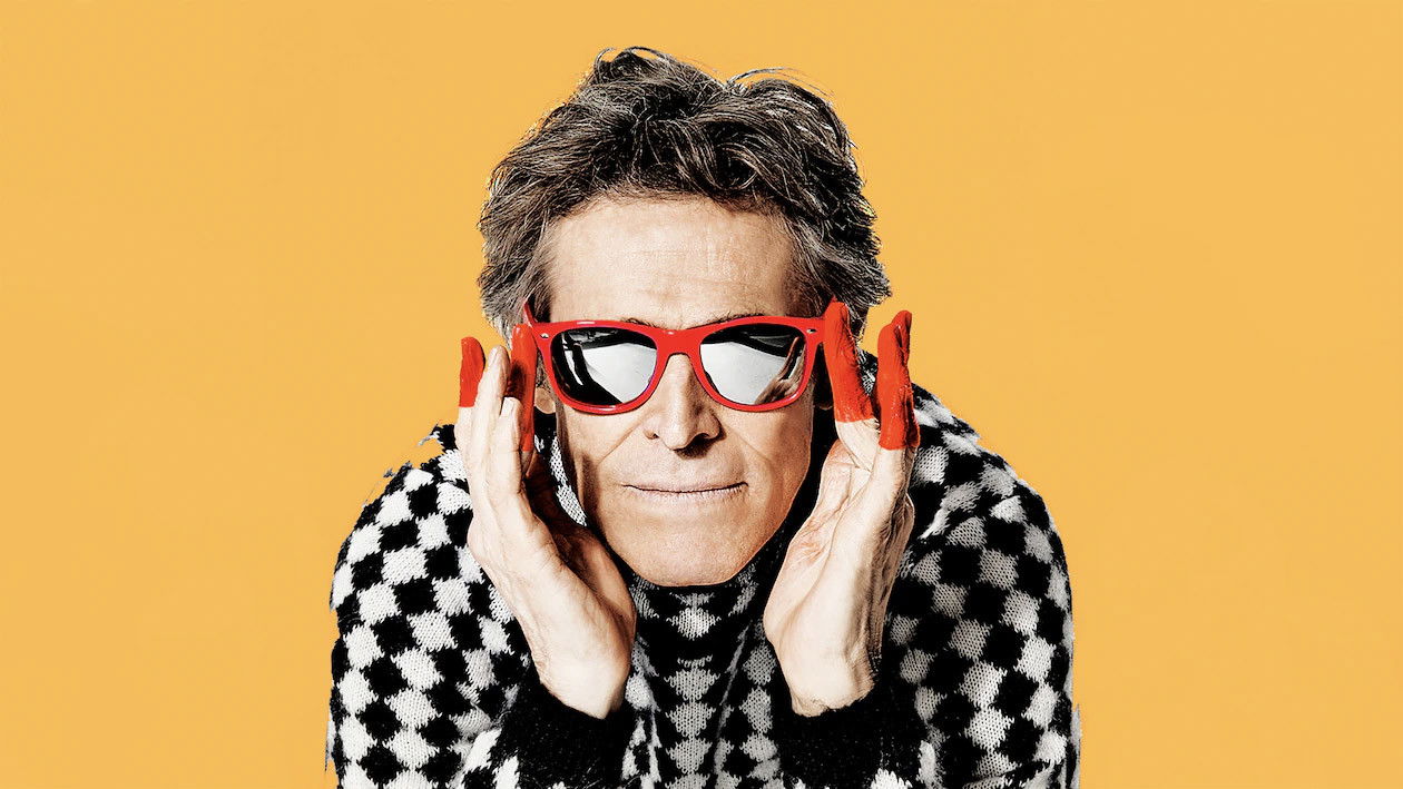 Willem Dafoe with Katy Perry still