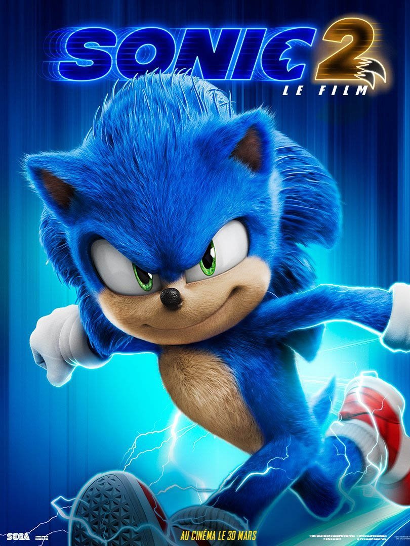 Sonic 2, le film (2022) Affiches — The Movie Database (TMDB)