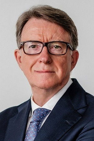 et billede af Peter Mandelson