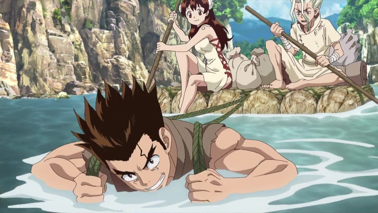 Watch Dr. Stone · Season 1 Episode 1 · Stone World Full Episode Free Online  - Plex