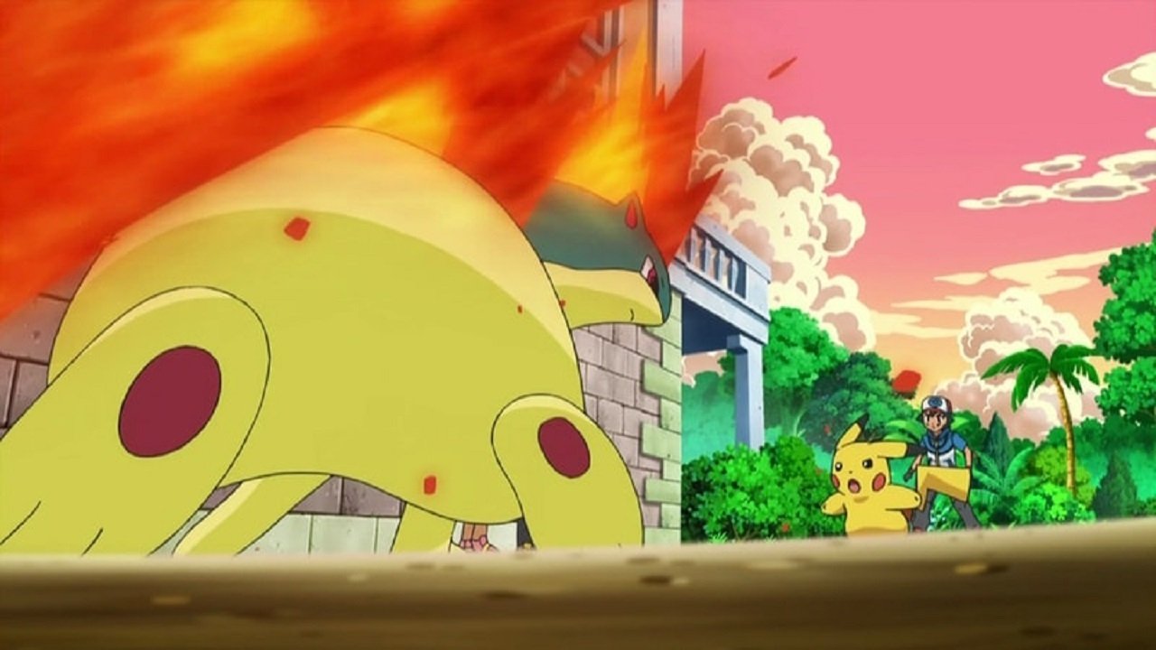 Pokémon Season 15 :Episode 45  Goodbye, Junior Cup - Hello Adventure!