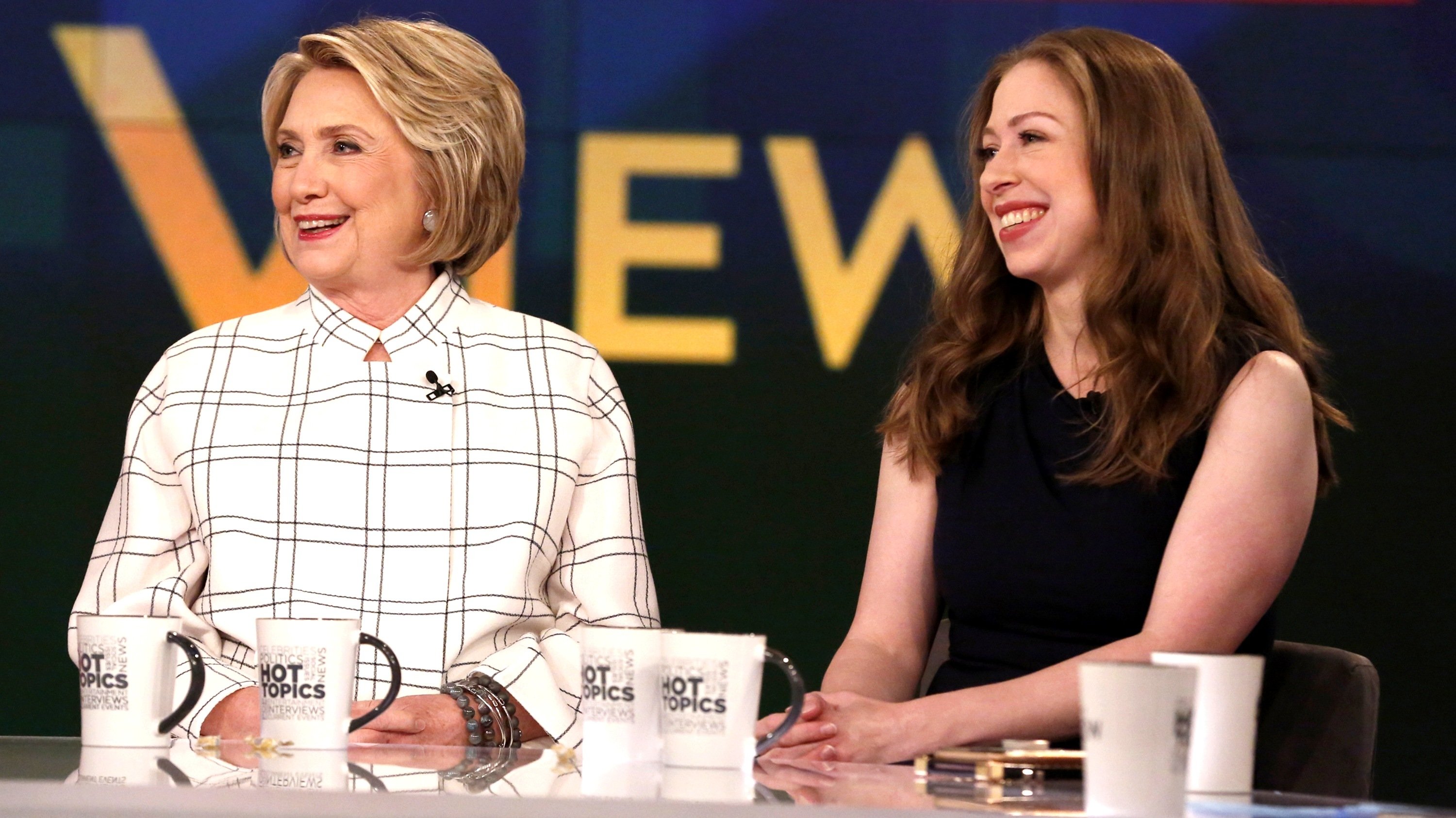 The View Season 23 :Episode 22  Hillary Clinton and Chelsea Clinton; Ben Platt