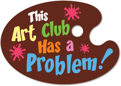 This Art Club Has a Problem! Logo