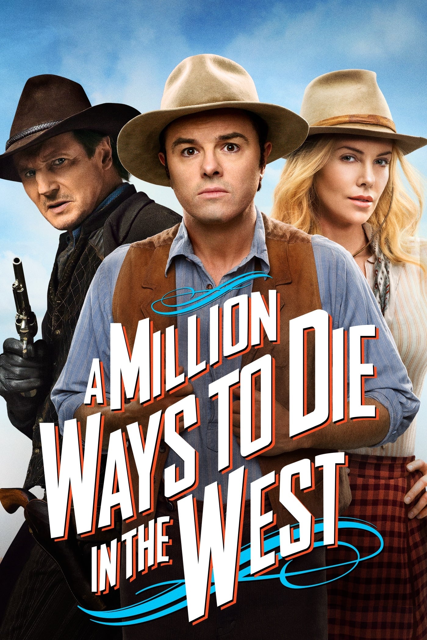 A Million Ways to Die in the West movie poster