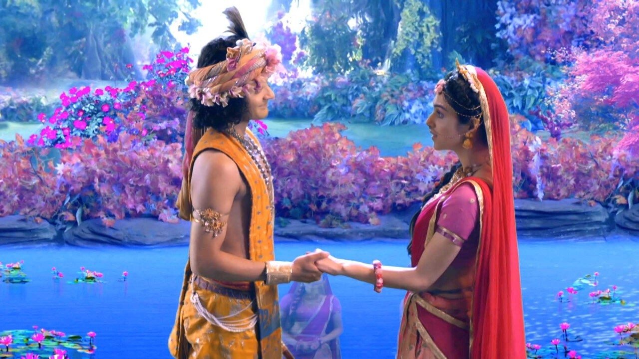 Thumbnail for Radha, Krishna's Tearful Goodbye Season 1 Episode 389