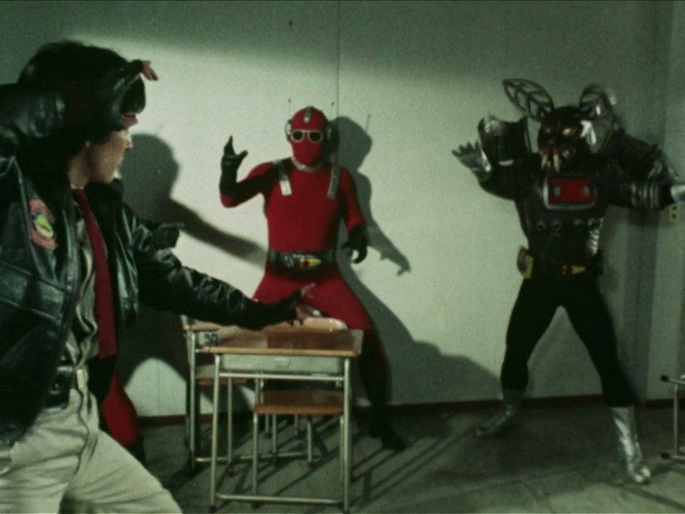 Kamen Rider Season 7 :Episode 19  The Demonic Tutoring School!! The Dreadful Radio-Cassette Monster
