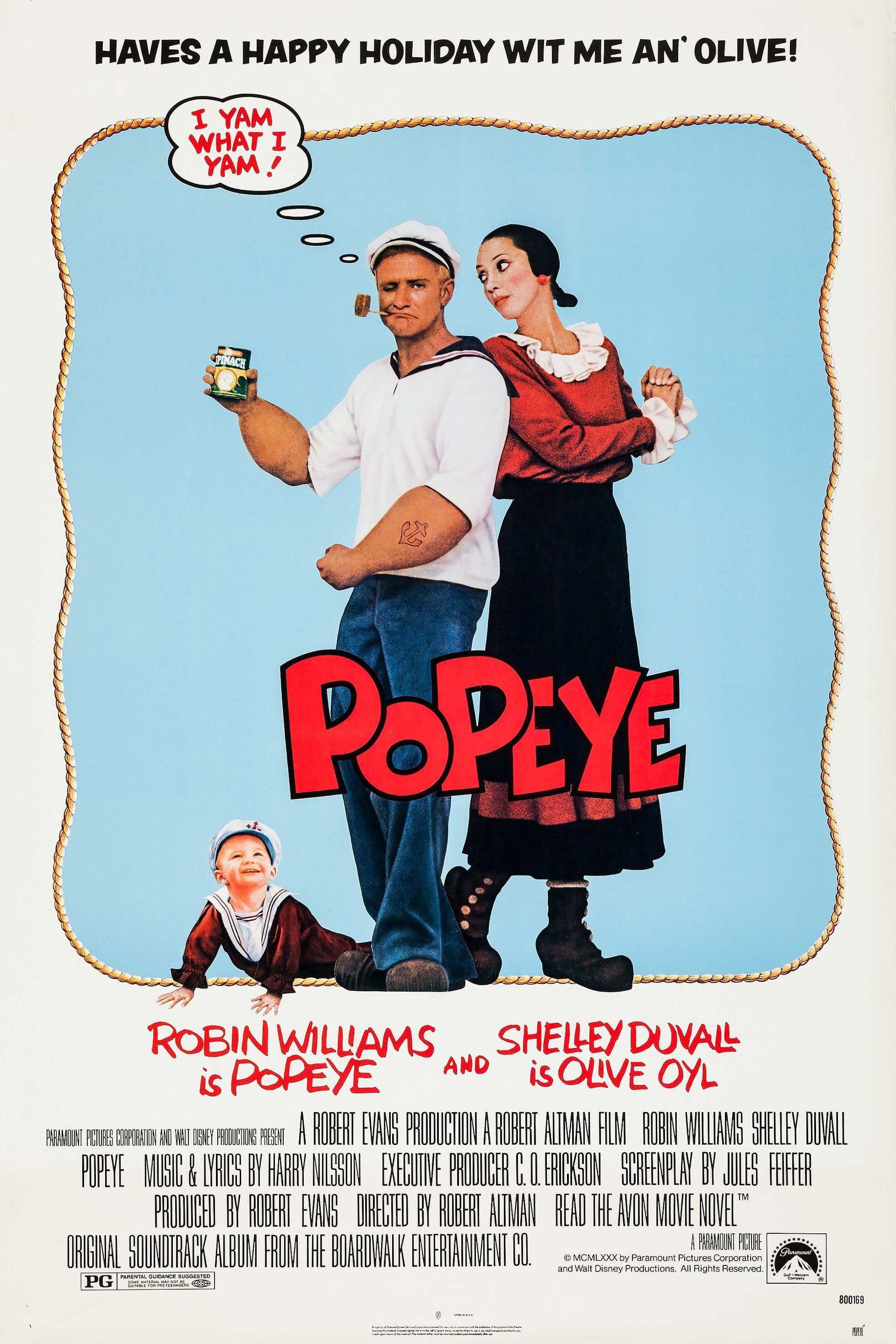 Affiche du film Popeye 91815