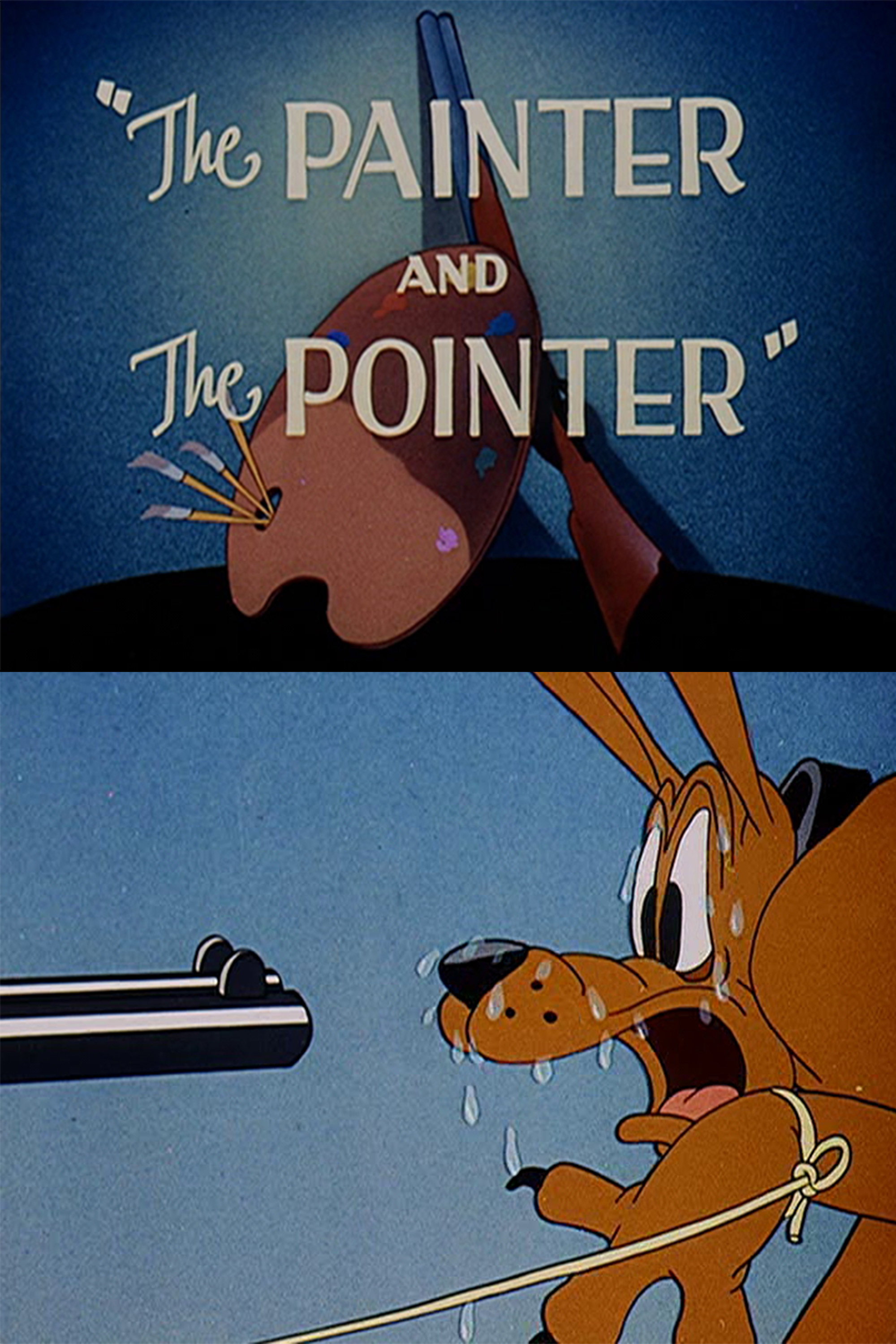 The Painter and the Pointer Poster