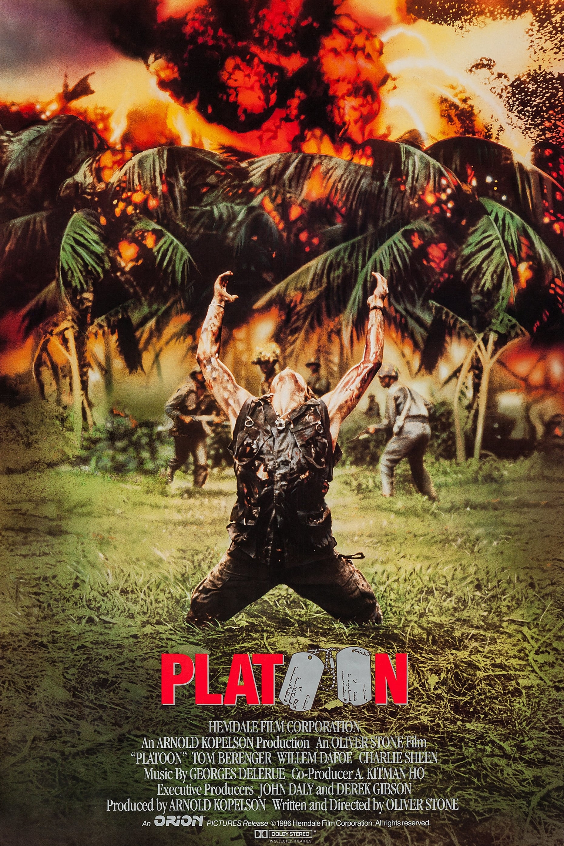 Platoon Movie poster