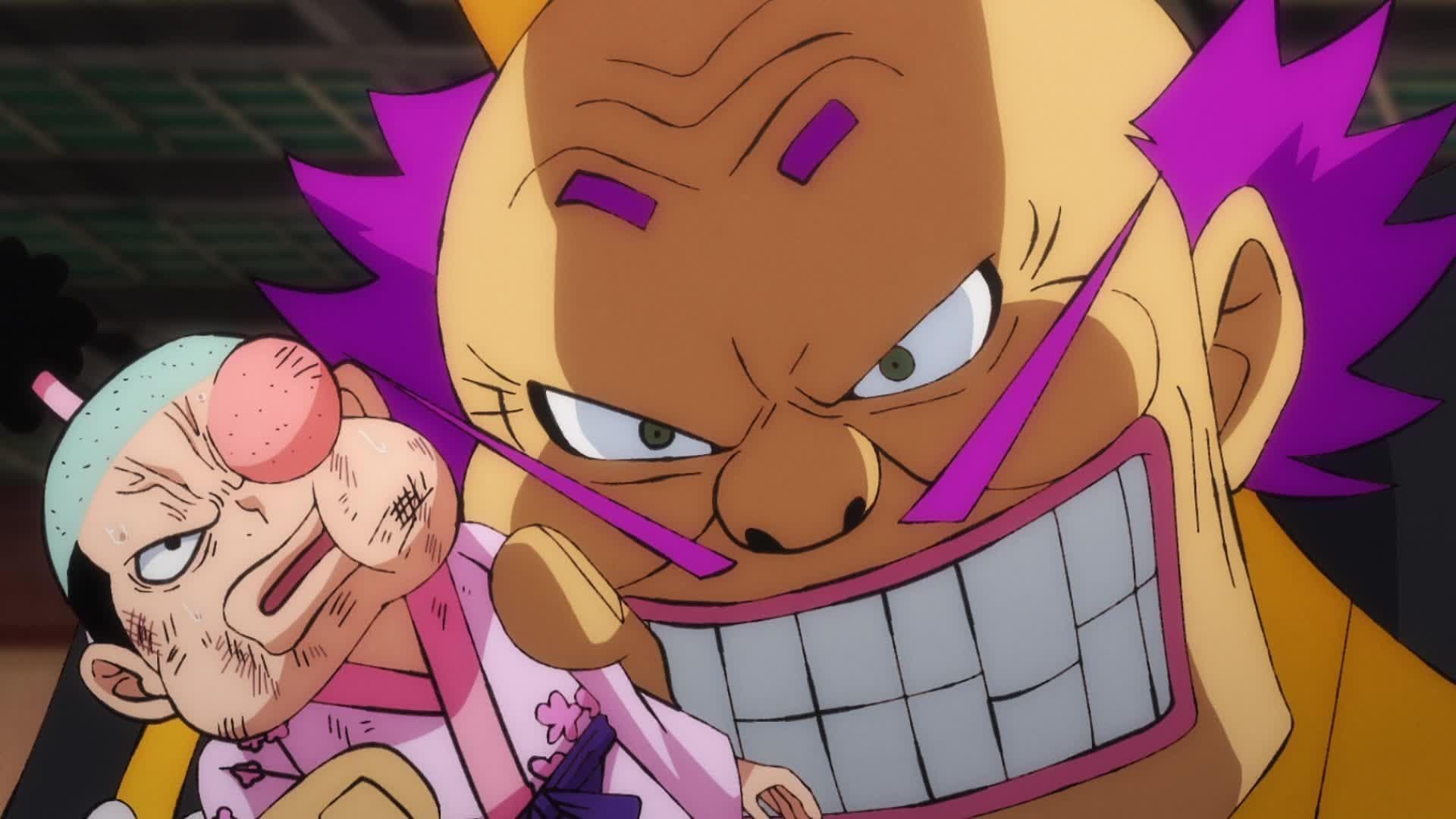 One Piece Season 21 :Episode 990  Thunder Bagua! Here Comes Kaido's Son!