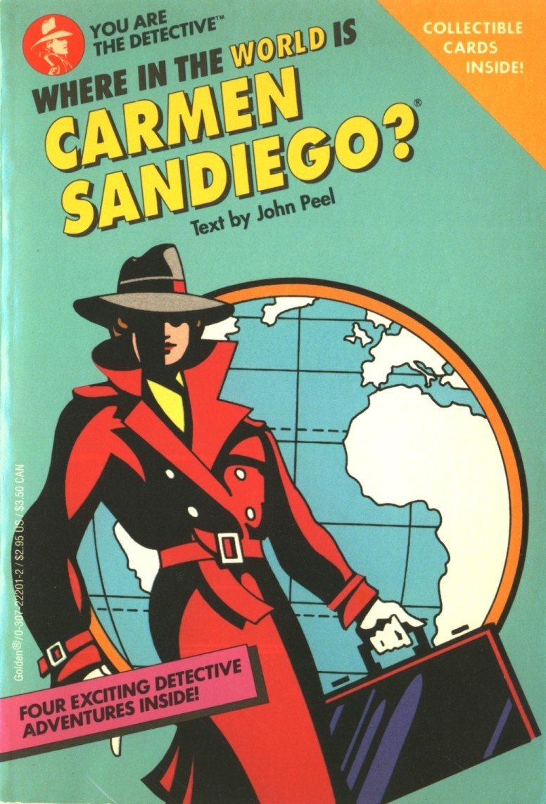 Where in the world is carmen sandiego tv series posters the