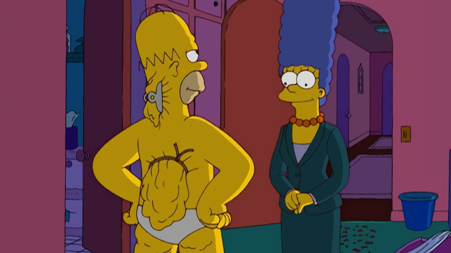 The Simpsons Season 19 :Episode 7  Husbands and Knives