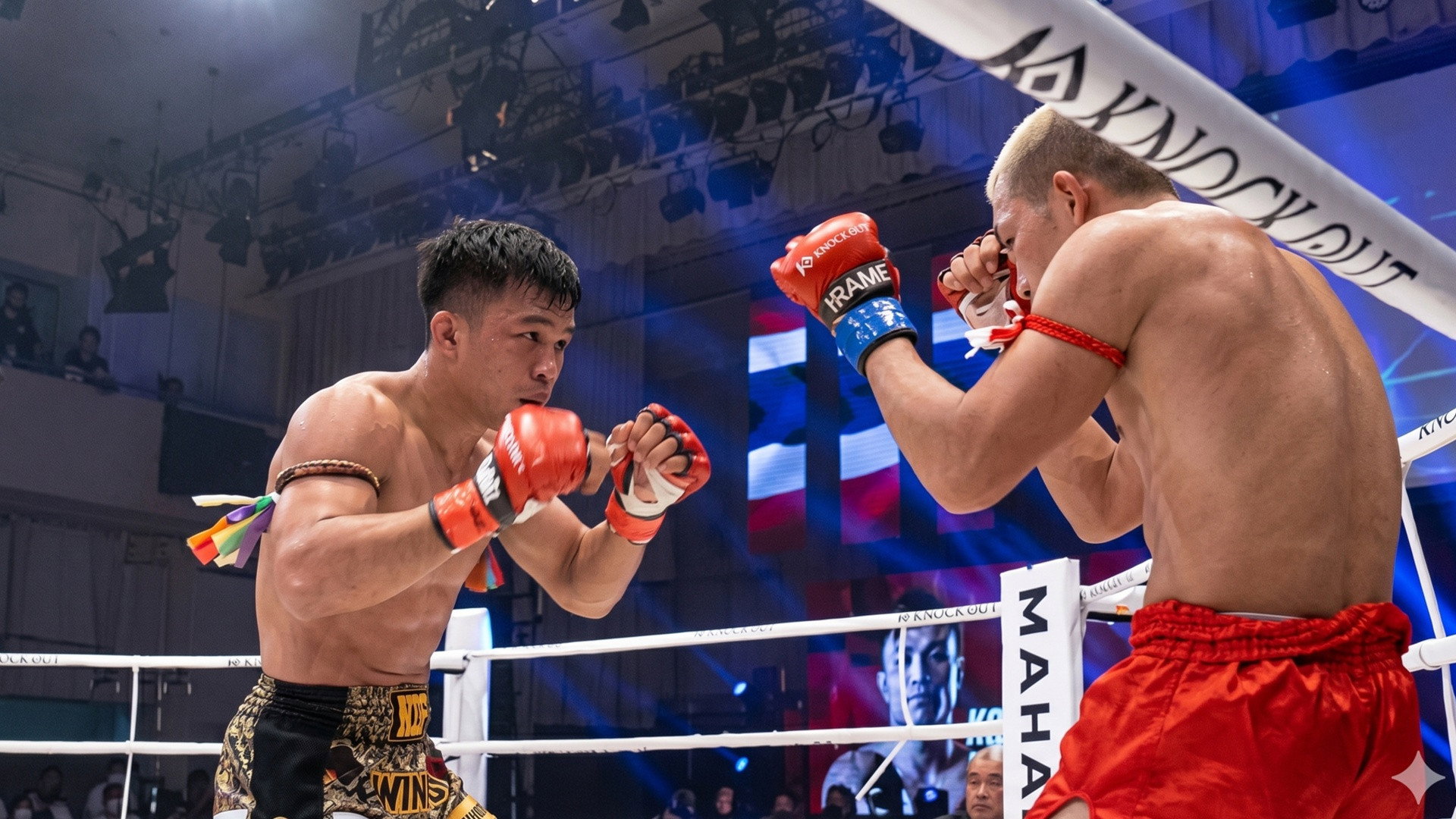 KNOCK OUT 64 backdrop