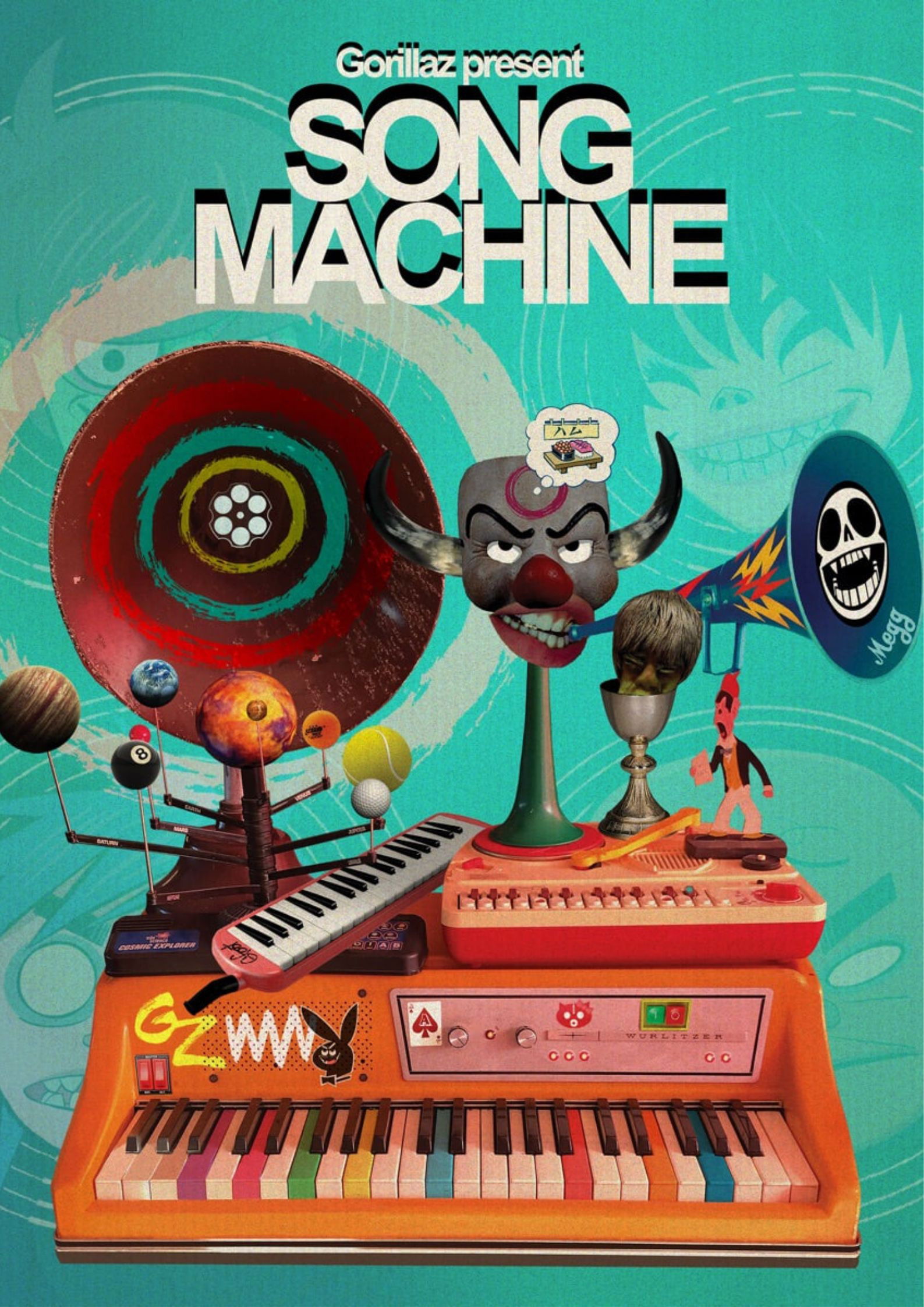 Gorillaz Song Machine, Season One Strange Timez (2020) The Poster