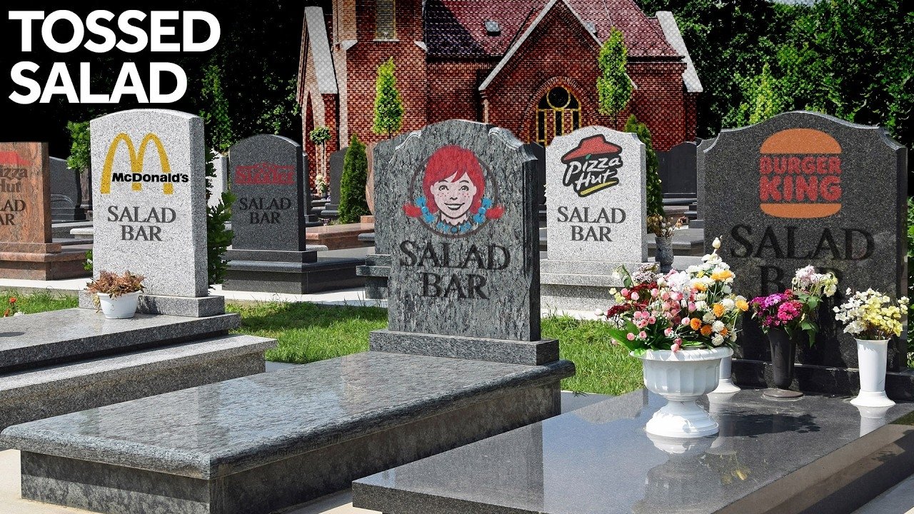 Weird History Food Season 4 :Episode 1  Death Of The Fast Food Salad Bar