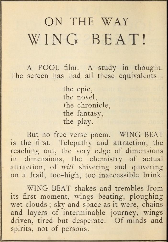 Wing Beat Wing Beat