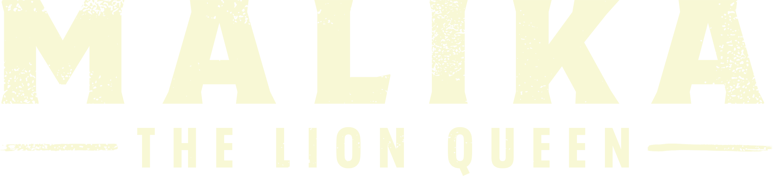 Malika the Lion Queen Logo