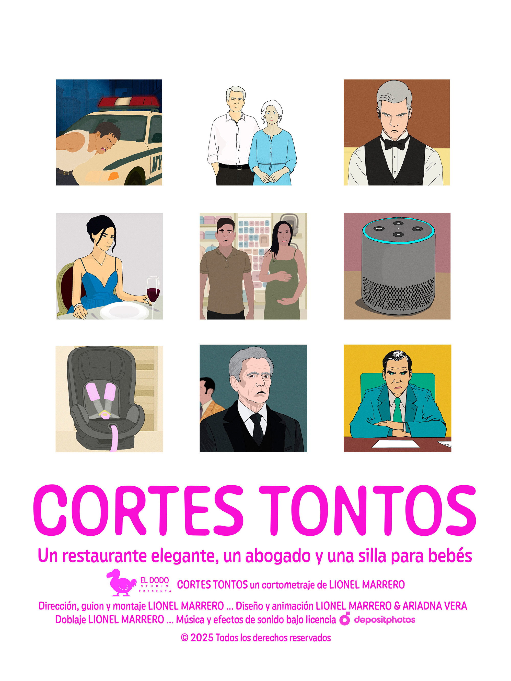 Cortes tontos: un restaurante elegante, un abogado y una silla para beb&eacute;s