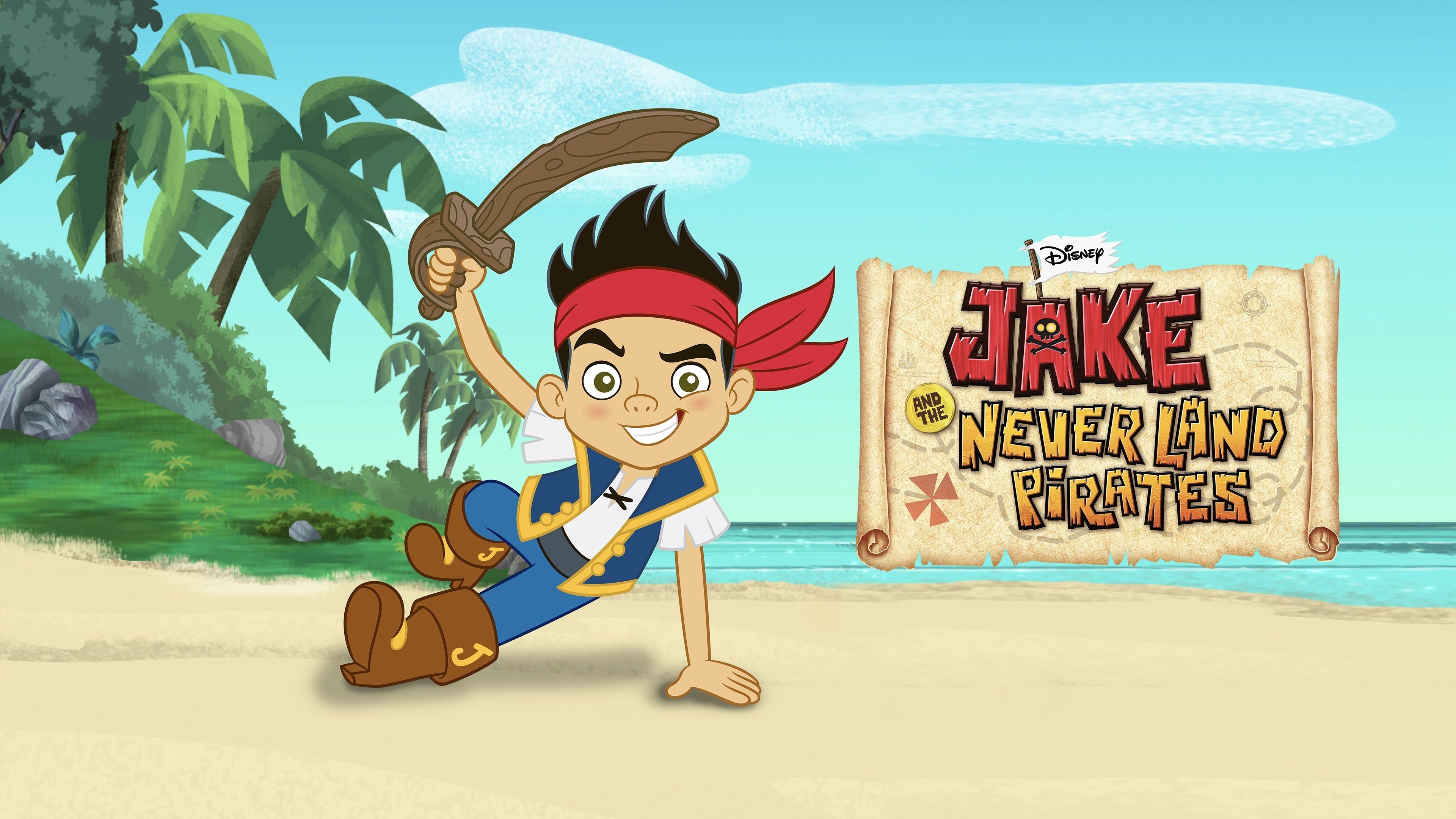 Сериал Джейк и пираты Нетландии Captain Jake and the Never Land Pirates.