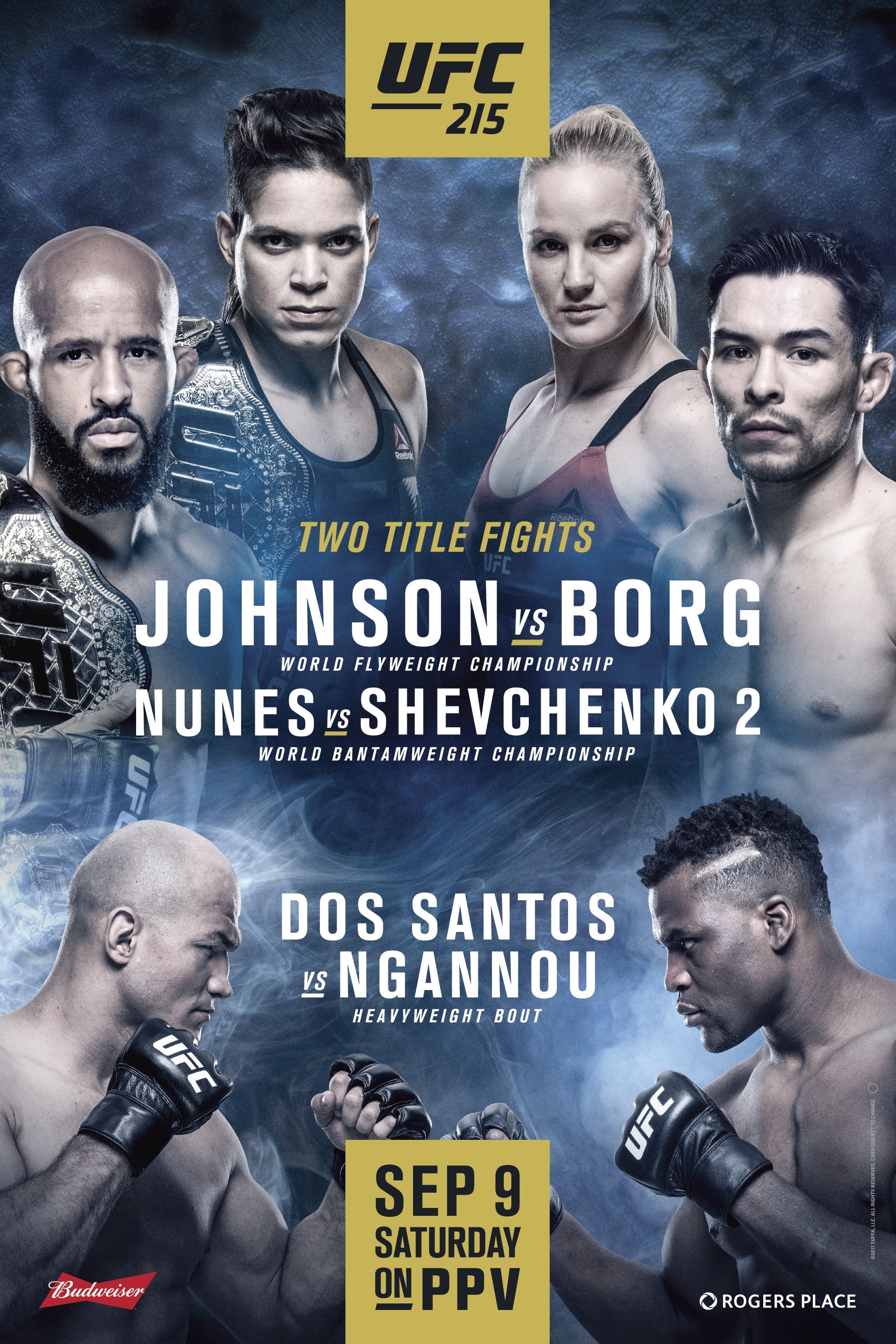 UFC 215: Nunes vs. Shevchenko 2