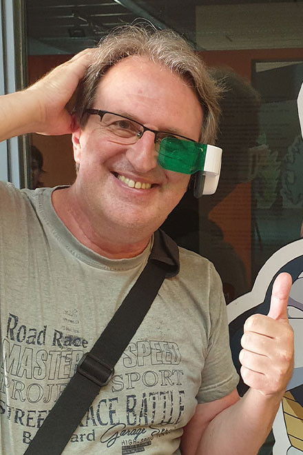 et billede af Joan Sanz